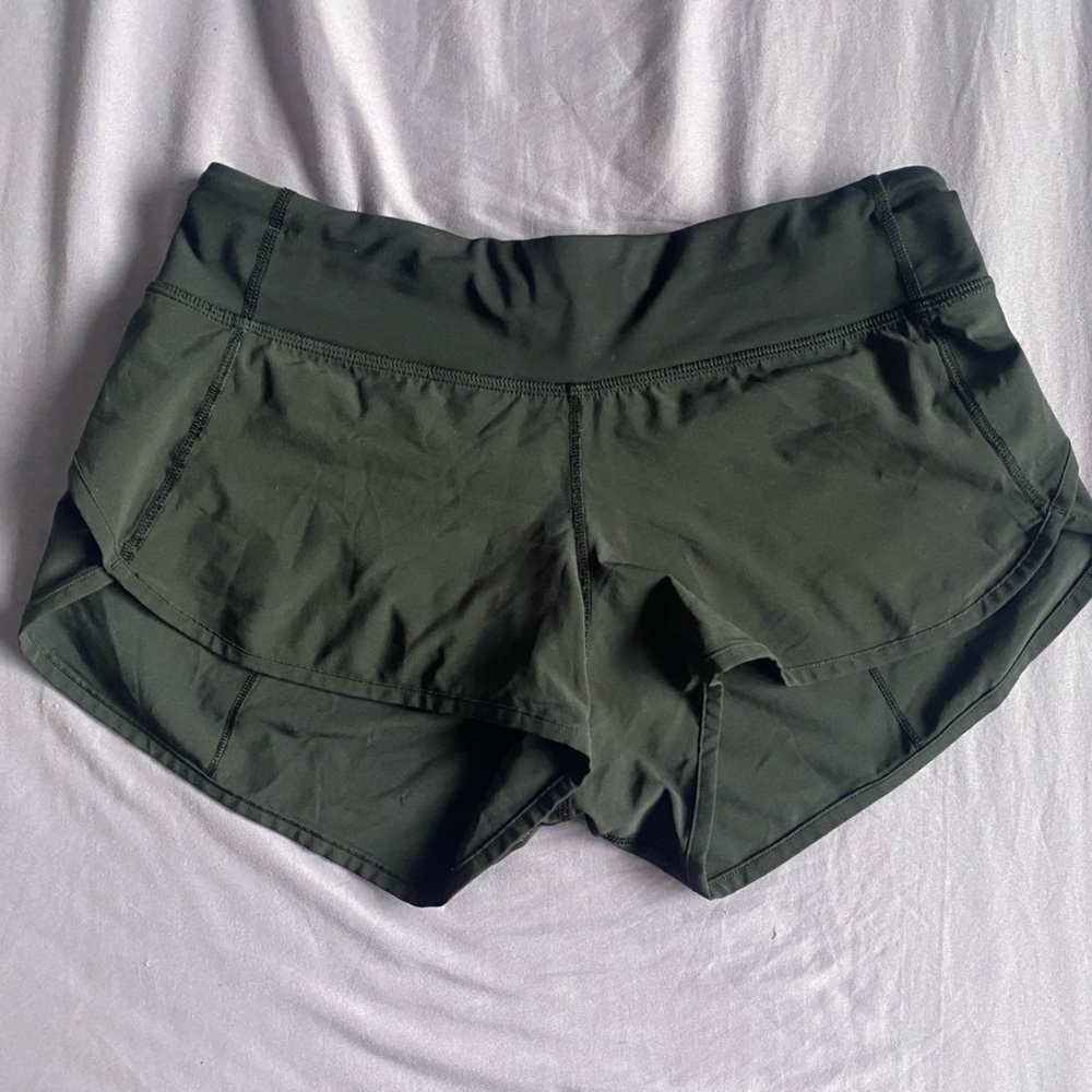 lulu lemon black shorts size 4
